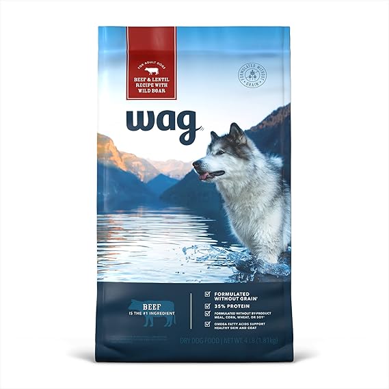 Wag Dry Dog Food Grain Free Beef